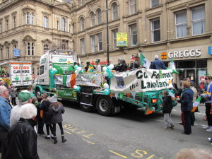 Celebrating the Irish at Manchester's St. Patrick's Day Parade