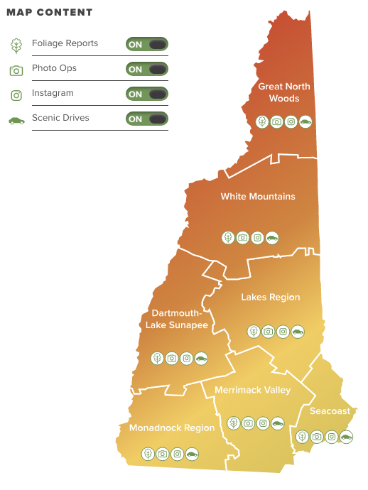 NH Foliage Tracker Map