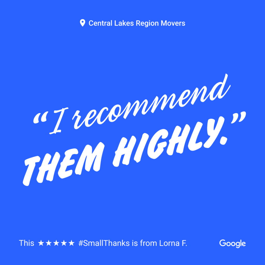 "I recommend them highly" "I recommend them highly"