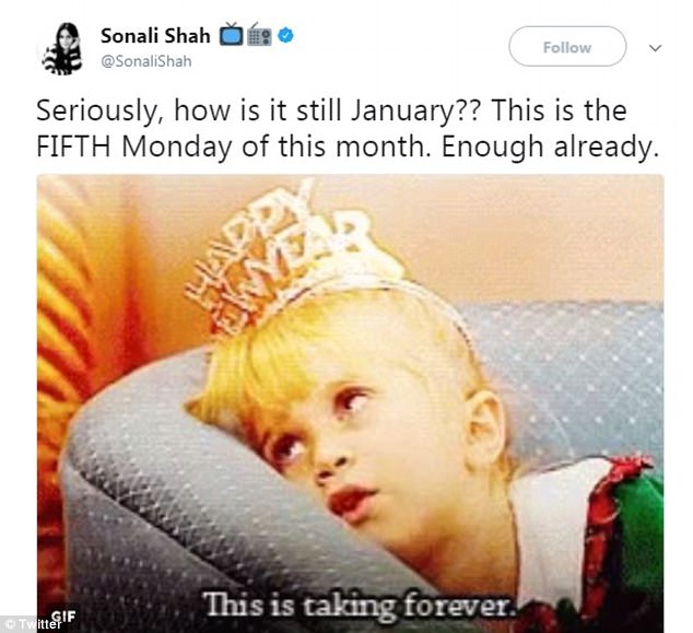 Fifth Monday in January Fifth Monday in January