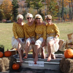Women at Seven Birches Winery