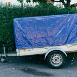A Movable Trailer on the Roadside